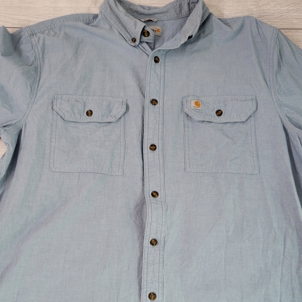 Men's Carhartt button up shirt size XL